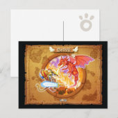 GoDragon Postkarte (Vorne/Hinten)