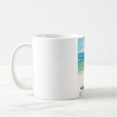 Godrevy Beach St Ives Bay, Reiseplakat Cornwall Kaffeetasse (Links)