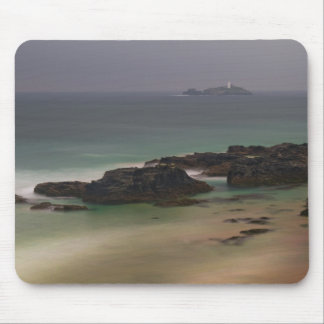 Godrevy Leuchtturm, Cornwall, Großbritannien Mousepad