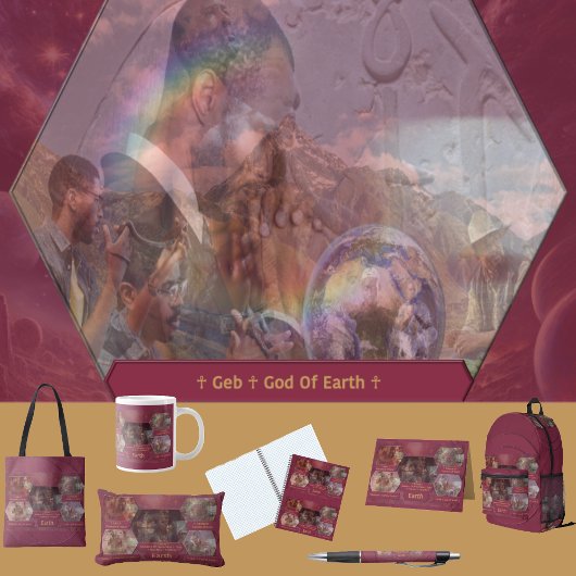 Gods and Goddess Of Earth Dankeskarte