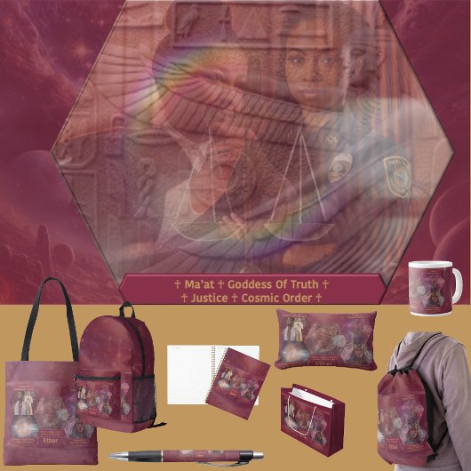 “Gods and Goddess Of Ether” Bedruckter Rucksack