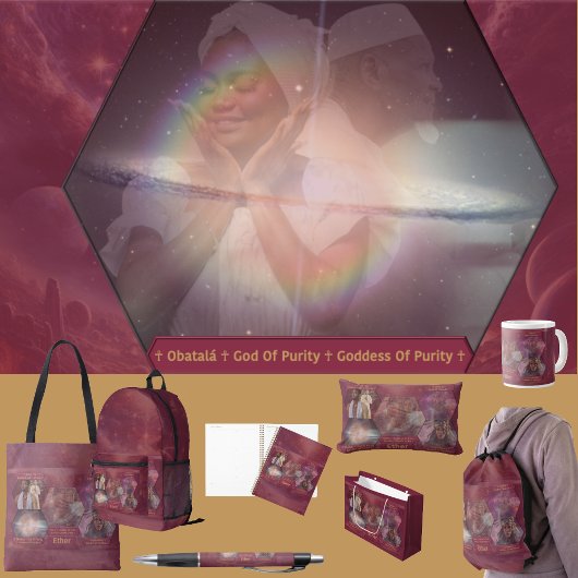 “Gods and Goddess Of Ether”  Geschenkpapier Set