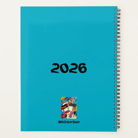 "Gods and Monsters" Planner Planer (Rückseite)