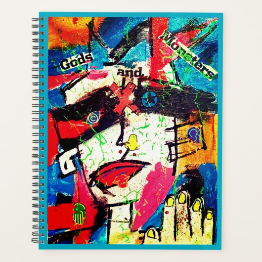 "Gods and Monsters" Planner Planer (Vorderseite)