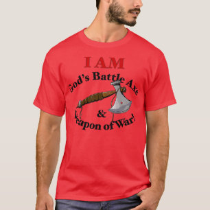 Gods Battle Ax and Weapon War Dry Classic TShi T-Shirt