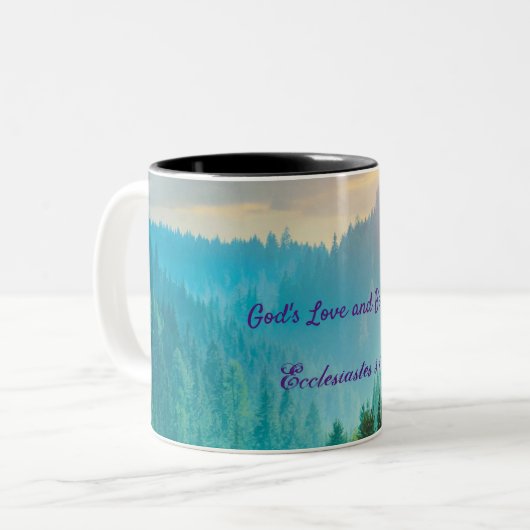 Gods Beautiful Forest Tasse (Vorderseite Links)
