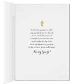 God's Blessing Birthday Orthodox Christian (Innen (Rechts))