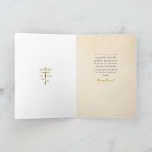 God's Blessings on Your Birthday Orthodox  Karte (Innenseite)