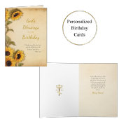 God's Blessings on Your Birthday Orthodox  Karte