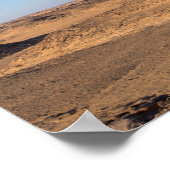 Gods Boots found in desert. Poster (Ecke)