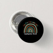 Gods Covenant Boho Rainbow Genesis 9 13 Christlich Button (Vorne & Hinten)