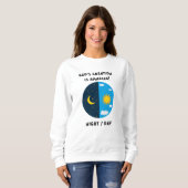 God's creation day and night sweatshirt (Vorne ganz)