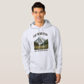 God's Creation Mountain Christlich Hoodie (Vorne ganz)