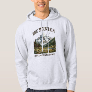 God's Creation Mountain Christlich Hoodie