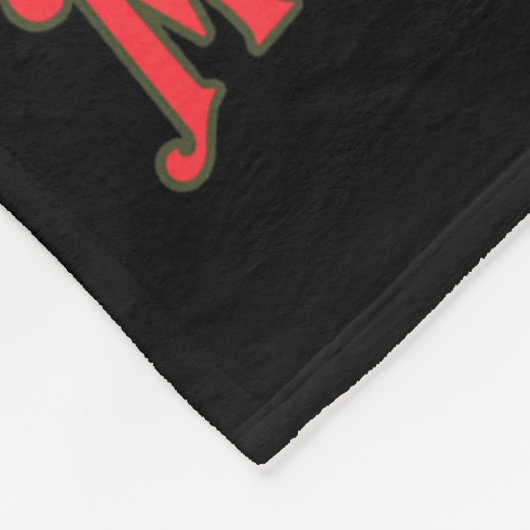 God's Dogs Rescue Christmas Santa Golden Retriever Fleecedecke (Ecke)