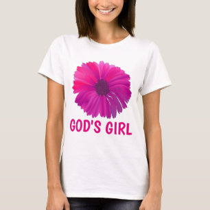 GOD'S GIRL Christliche T - Shirt für Damen