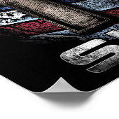 God's Got My Six!  Poster (Ecke)