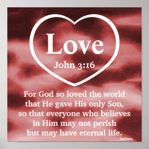 God's Love Gift  Poster-Customize Poster