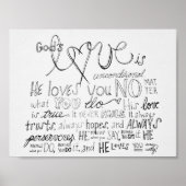 God's Love Poster (Vorne)