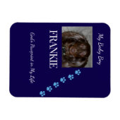 God's Pawprint Keepsake Magnet (Horizontal)