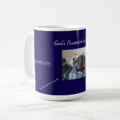 God's Pawprint Pet Tribute Kaffeetasse (Vorderseite Links)