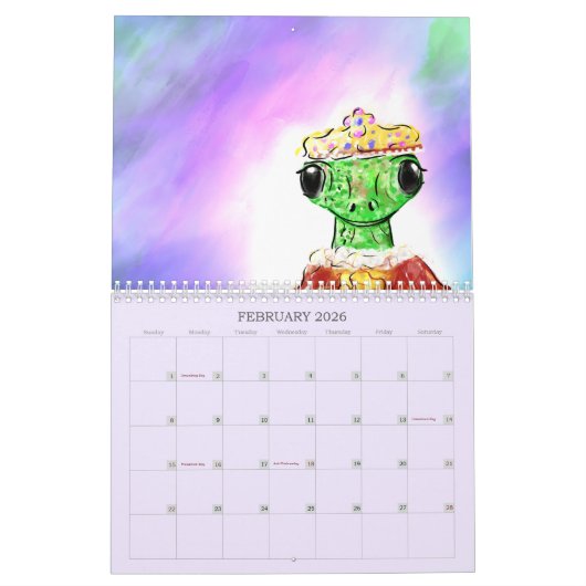 God's Peace Calendar  Kalender (Feb 2026)