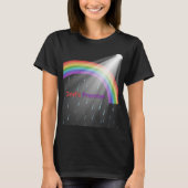 God's Promise Rainbow T-Shirt (Vorderseite)