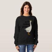 God's Silliest Goose Funny Duck Lovers Premium_2 Sweatshirt (Vorne ganz)