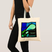 GodShape Aussage TASCHE - BEFLECKTES GLAS (Vorderseite (Produkt))