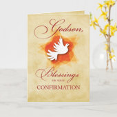 Godson, Bestätigung Glückwünsche Glückwünsche Segn Karte (Gelbe Blume)