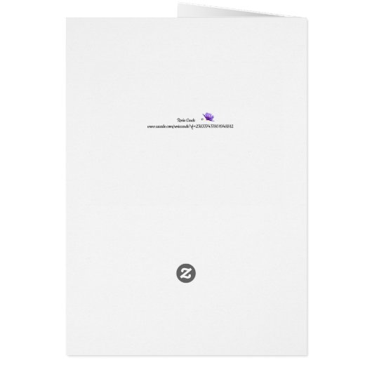 Godson Birthday Card mit Penguin Sailing (Hinten)