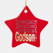 Godson Extraordinaire Keramik Ornament (Vorne)