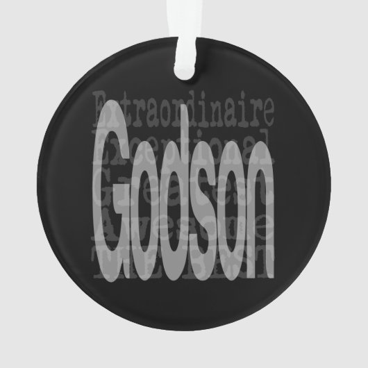 Godson Extraordinaire Ornament (Rückseite)