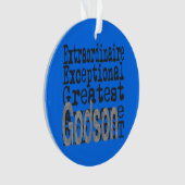 Godson Extraordinaire Ornament (Vorderseite)