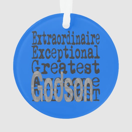 Godson Extraordinaire Ornament (Rückseite)