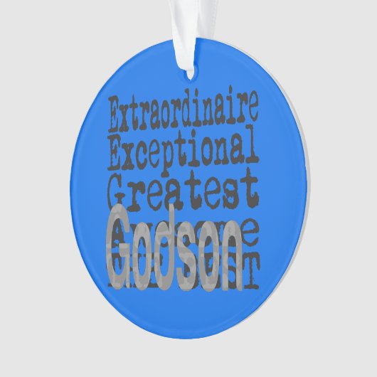 Godson Extraordinaire Ornament (Vorderseite)