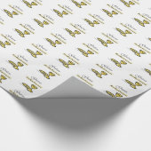 Godson First Communion Chalice Geschenkpapier (Ecke)