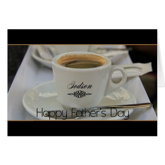 Godson Happy Vatertag (Vorderseite (Horizontal))