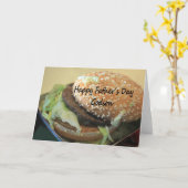 Godson Happy Vatertag Karte (Gelbe Blume)