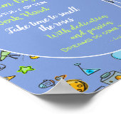 Godson Motivierend Enmutigation Geschenk personali Poster (Ecke)