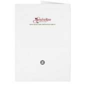 Godson, vielen Dank an Trauzeuge, Rose Color (Hinten)