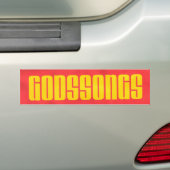 Godssongs Autoaufkleber (Auf Auto)