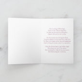 Godtochter Christening Blessings Card Karte (Innenseite)