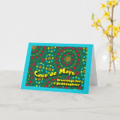 GodTochter Cinco de Mayo Colorful Mosaik Karte (Gelbe Blume)