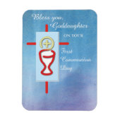 Godtochter, Erste Heilige Kommune, Türkis Magnet (Vertikal)