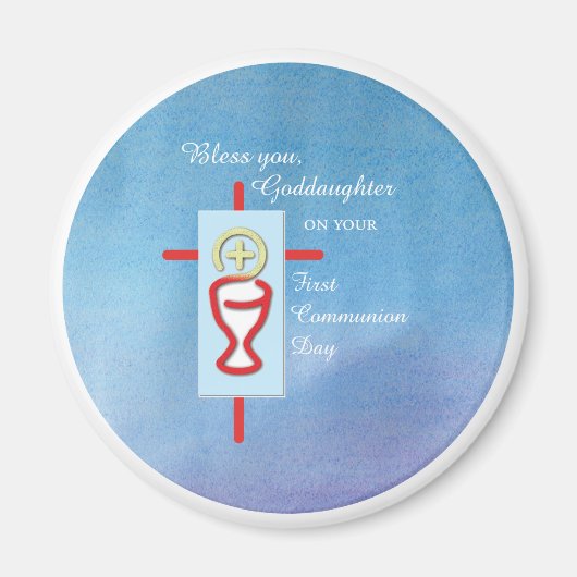 Godtochter, Erste Heilige Kommune, Türkis Magnet (Vorne)