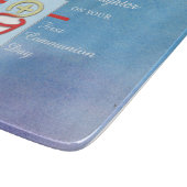 Godtochter, Erste Heilige Kommune, Türkis Schneidebrett (Ecke)