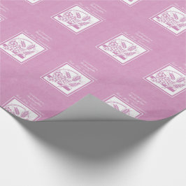 Godtochter Erste Kommune, Rosa Geschenkpapier