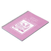 Godtochter Erste Kommune, Rosa Notizblock (Linke Seite)