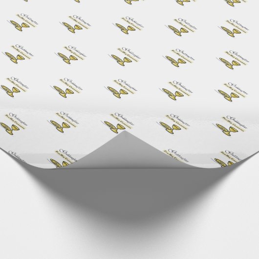 Godtochter First Communion Chalice Geschenkpapier (Ecke)